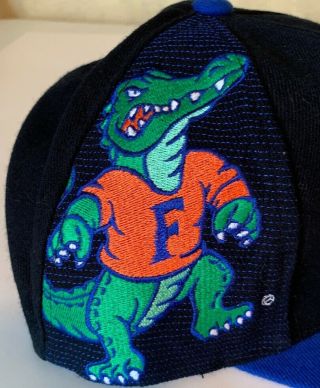 Sports Specialties Florida Gators Snapback Hat Black Blue Big Gator Vintage