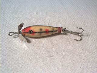 Vintage Old Wood Fishing Lure South Bend Worden Combination Minnow Hex Ge