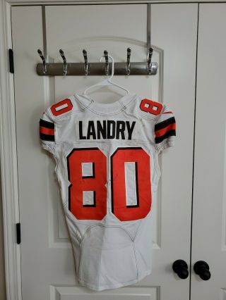 Jarvis Landry Game Worn Cleveland Browns Jersey Photo Matched 12/15/18