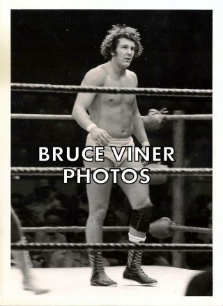 Vintage Wrestling Photo (5 X 7) Bob Orton Jr 013 Wwe Awa Nwa Wcw