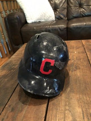 Asdrubal Cabrera Game Helmet,  Cleveland Indians,  Nationals,  Mlb Auth