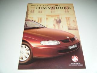 Vintage Late 1998 Holden Commodore Car Dealers Brochure