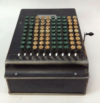 Comptometer Mechanical Calculator Model J C1935