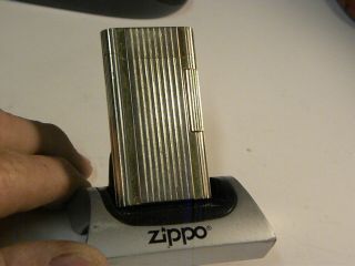Vintage Gold Plated Zippo Contempo Japan Butane Lighter - A Real Beauty