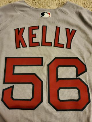 2018 Boston Red Sox Issued Joe Kelly Jersey Mlb Game Un - Un - Worn Dodgers