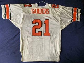 Men ' s vintage Russell Athletic NCAA Oklahoma State jersey Sanders 21 size 48 2