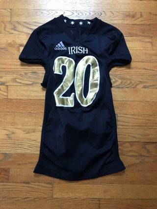 Notre Dame Football 2012 Shamrock Series Team Issued Jersey 20