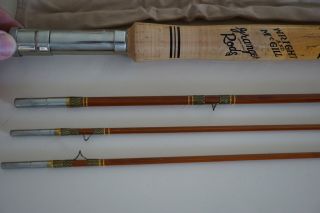 VINTAGE WRIGHT & McGill GRANGER DELUXE FLY ROD 3 PC 2 TIPS IN TUBE 3