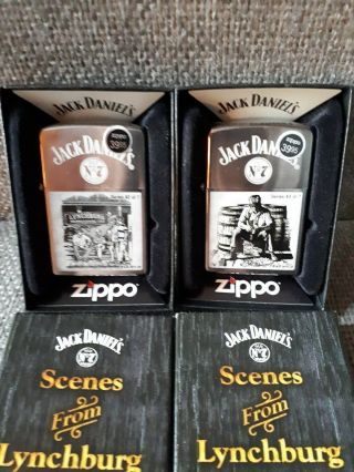 Zippo Lighter Jack Daniel Scenes Of Lynchburg Collectible Series 2,  3 Of 7