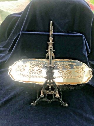 Victorian Silver Over Copper Sheffield England Bun Warmer Repousse Biscuit Box