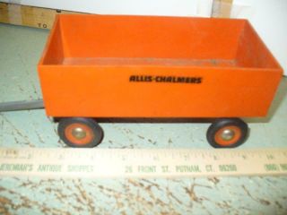 Product Miniature Allis - Chalmers Farm Wagon Vintage Plastic Farm Toy