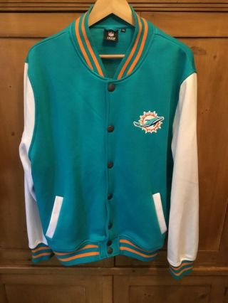 Vintage Miami Dolphins Varsity Jacket,  Adults Xxl
