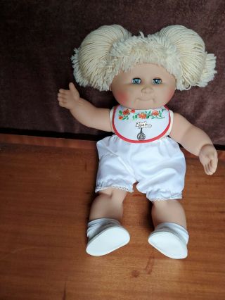 Zapf Creation Germany Blonde Cabbage Patch Cute Vintage 18 In Tall Moving Eyes W
