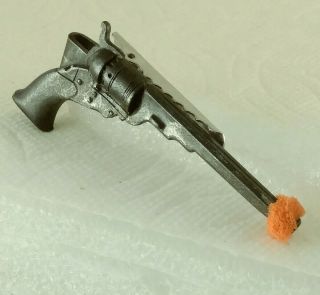 Gun Tie Tack Clip Miniature Revolver Vintage Anson