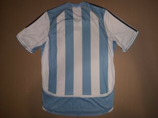 ARGENTINA 2006 2007 FOOTBALL SHIRT ADIDAS JERSEY WORLD CUP HOME SIZE MEDIUM (M) 2