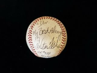 August 17th,  1990 Carlton Fisk Home Run Record Breaking Game Baseball - Loa