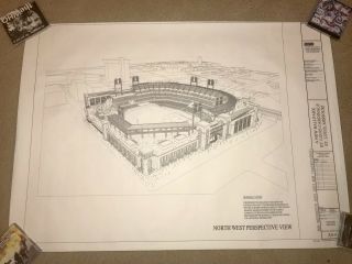 Busch Stadium Blueprint - St.  Louis Cardinals - Stadium Design - Pujols - Molina