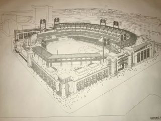 Busch Stadium Blueprint - St.  Louis Cardinals - Stadium Design - Pujols - Molina 2