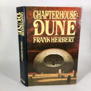 Herbert Chapterhouse Dune 1st Edition 1st Printing H/c 1985