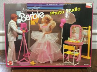 Vintage Dance Magic Barbie Photo Studio Playset By Mattel No.  7423 From 1989.  Op