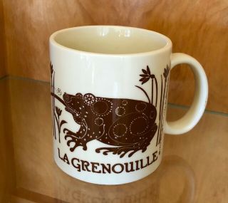 Vintage 1978 Taylor & Ng The Frog La Grenouille Coffee Mug