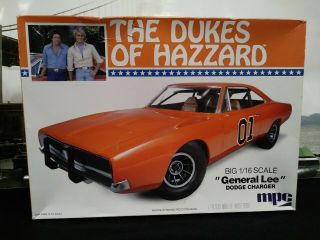 1/16 Scale General Lee 1969 Charger,  Mpc Plastic Model Kit