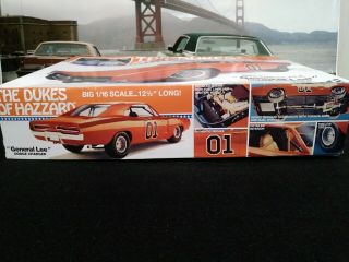 1/16 scale General Lee 1969 CHARGER,  MPC plastic model kit 2