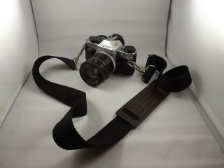 Vintage Canon Ae - 1 35mm Film Camera W/ Fd 1.  8 50mm Lens,  Parts