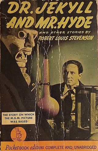 " Dr.  Jekyll And Mr.  Hyde " (vintage Pb Movie Tie - In First Printing Good, )
