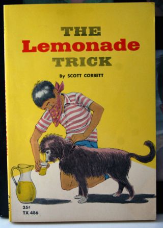 The Lemonade Trick By Scott Corbett 1970 Vintage Scholastic Paperback Tx 486