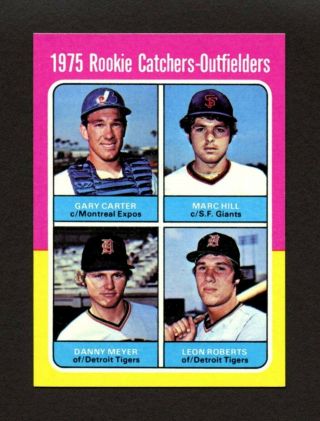 1975 Topps 620 Rookies Gary Carter - Montreal Expos Hof Rc - Centered - Nm - Mt