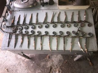 25 antique 1800s hand forged house shutter dog hardware architectural 2