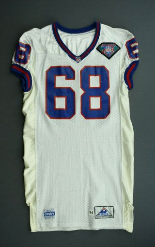 1994 Jason Winrow York Giants Game Issued Apex Jersey Size 46 Not Worn