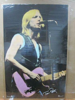 Vintage Tom Petty Poster American Singer Songwriter 1990 13026