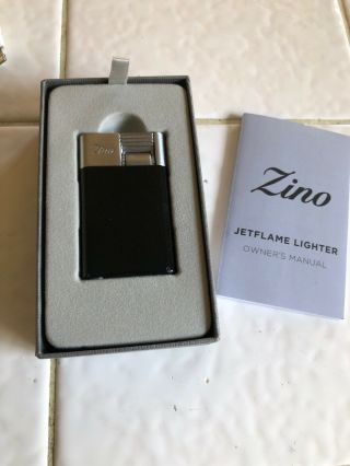 Zino Davidoff Zs Cigar Cigarette Jet Flame Lighter (black) Porshce Design