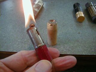 INTACT OLD LIGHTERS KW GERMANY - WESTON RING WICK - JEAN ZABETH - IMCO LIGHT UP 3