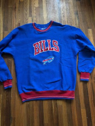 Vintage Buffalo Bills Sweatshirt Legends Athletic Size Large