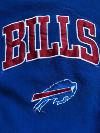 VINTAGE Buffalo Bills SWEATSHIRT LEGENDS ATHLETIC SIZE LARGE 2