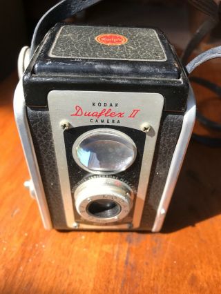 Vintage Kodak Duaflex Ii Camera With Case