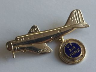 Vintage Wwii Era Us Air Force Homefront Sweetheart Pin Usaf Bombardment Group