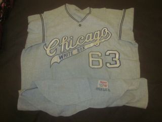 1969 Chicago White Sox Game Flannel Jersey Pete Ward