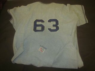 1969 Chicago White Sox Game Flannel Jersey Pete Ward 2
