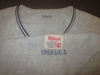 1969 Chicago White Sox Game Flannel Jersey Pete Ward 3
