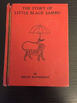 Black Sambo Book Rare Vintage 1923 The Story Of Little 1st Ed.  Black Americana