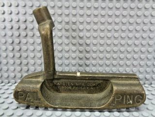 Vintage Golf Club Putter Ping Pal Bronze Head Only