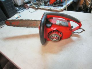 Vintage Collectable Parts Chainsaw,  Homelite 2