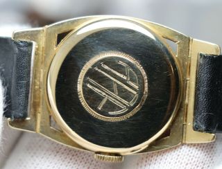 VINTAGE HAMILTON PIPING ROCK Cal 979 - F 14KT SOLID GOLD WRISTWATCH RARE 3