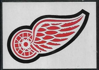 1977 - 78 Opc (o - Pee - Chee) Nhl Hockey: 328 Detroit Red Wings Team Logo / Team Rec