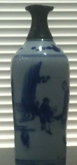 A Ming Or Qing Dynasty Chinese Blue And White Vase
