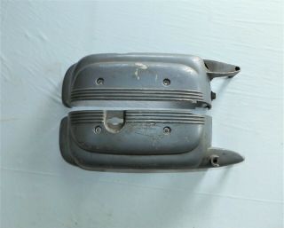 Vintage Evinrude Lightwin 3 Hp Outboard Motor Side Covers Lower Cowls,  Pair